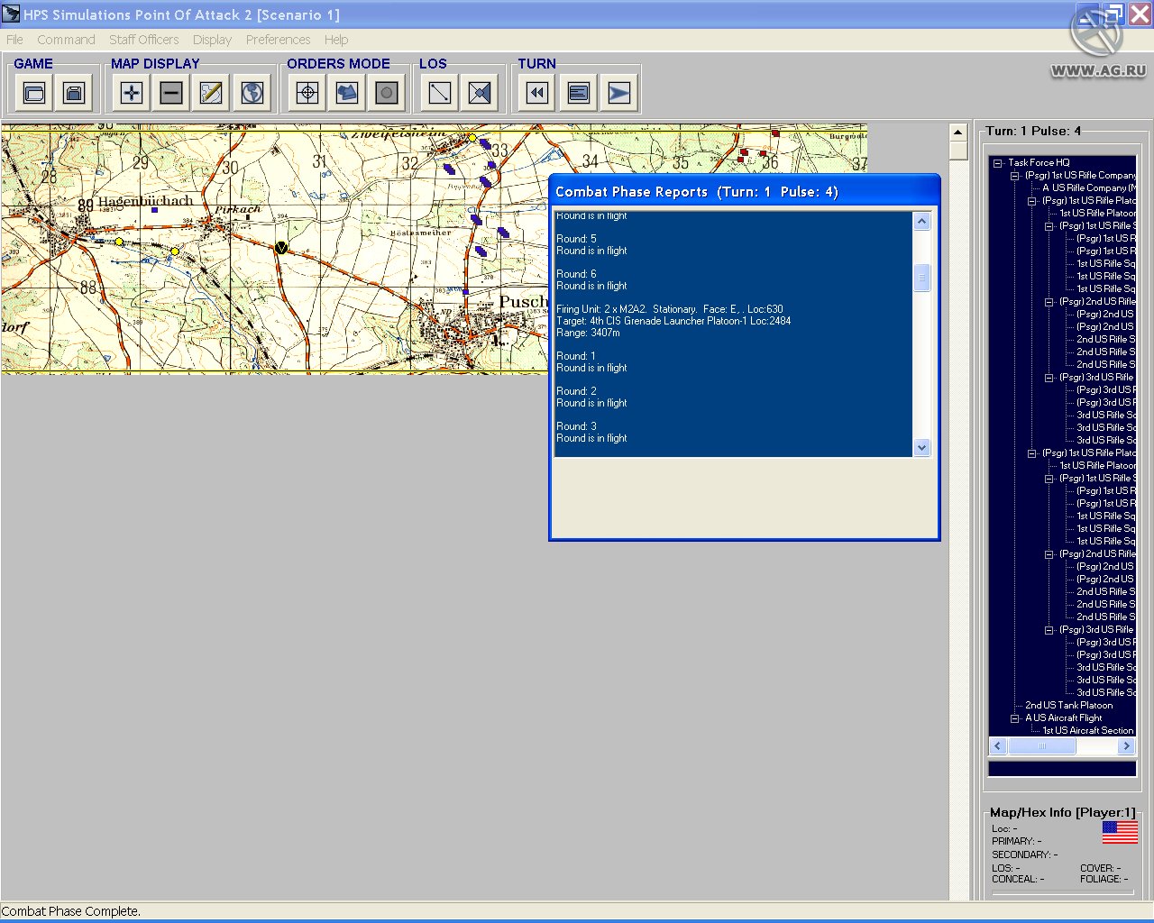 HPS Simulations. Point Attack. HPS Simulator. Point of Attack 2 HPS.