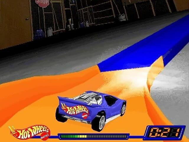 hot wheels stunt track