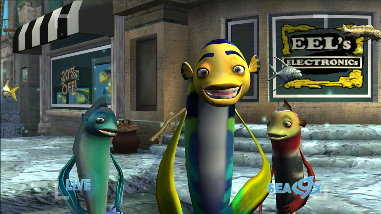 Shark tale video game. Shark Tale игра. Подводная братва игра. Морская братва игра. Dreamworks' Shark Tale игра.