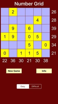 Cкриншот NumberGrid, изображение № 2146458 - RAWG