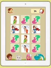 Cкриншот Memory game of top models - Games for brain training for children and adults, изображение № 1960956 - RAWG