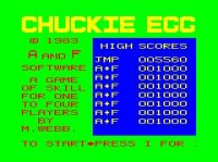 Cкриншот Chuckie Egg, изображение № 747818 - RAWG