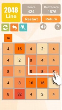 Cкриншот 2048 Charm: Classic & New 2048, Number Puzzle Game, изображение № 1499382 - RAWG