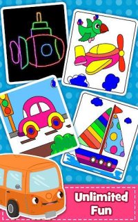 Cкриншот Cars Coloring Book for Kids - Doodle, Paint & Draw, изображение № 1426137 - RAWG