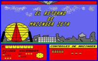 Cкриншот Mazinger Z versión Atari ST (STOS) 1989-1991, изображение № 3184429 - RAWG