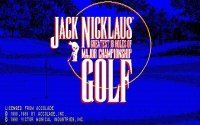 Cкриншот Jack Nicklaus' Greatest 18 Holes of Major Championship Golf, изображение № 736267 - RAWG