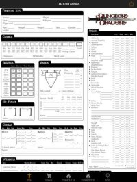 Cкриншот Real Sheet: D&D 3.0 Edition + Dice Table, изображение № 2133414 - RAWG