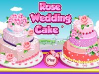 Cкриншот Rose Wedding Cake Cooking Game, изображение № 2097145 - RAWG