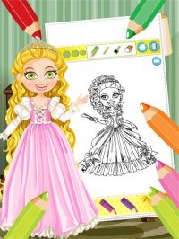 Cкриншот Princess Colorbook Educational Coloring Game for Kids Girls, изображение № 1632920 - RAWG