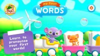 Cкриншот My First Words (+2) - Flash cards for toddlers, изображение № 1590126 - RAWG