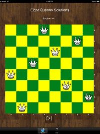 Cкриншот Eight Queens Puzzle and Solutions, изображение № 982394 - RAWG