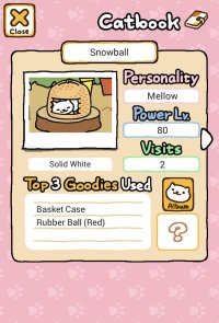 Cкриншот Neko Atsume: Kitty Collector, изображение № 681689 - RAWG