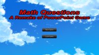 Cкриншот Math Questions: a Remake of PowerPoint Game, изображение № 3415654 - RAWG