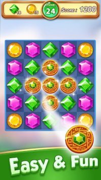Cкриншот Jewel & Gem Blast - Match 3 Puzzle Game, изображение № 2091756 - RAWG