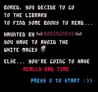 Cкриншот StealyStealy mage apprentice's nighty adventure: you're in the library and boringness got your back, изображение № 1987927 - RAWG
