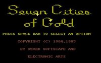 Cкриншот The Seven Cities of Gold (1984), изображение № 749826 - RAWG