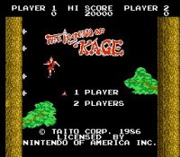 Cкриншот The Legend of Kage (1986), изображение № 736562 - RAWG
