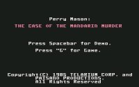 Cкриншот Perry Mason: The Case of the Mandarin Murder, изображение № 756603 - RAWG