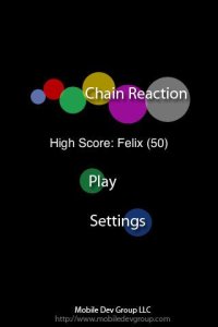 Cкриншот Chain Reaction Free, изображение № 934926 - RAWG