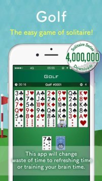Cкриншот Golf Solitaire - Free Card Game, изображение № 1693967 - RAWG