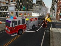 Cкриншот Fire truck emergency rescue 3D simulator free 2016, изображение № 1987328 - RAWG
