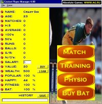 Cкриншот Cricket Player Manager 4, изображение № 306261 - RAWG