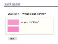 Cкриншот Test your knowledge of pink, изображение № 1770632 - RAWG