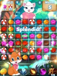 Cкриншот Kitty Crush - puzzle games with cats and candy, изображение № 1675187 - RAWG