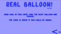 Cкриншот Real Balloon!, изображение № 2428611 - RAWG