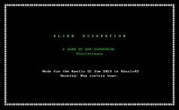 Cкриншот Alien Occupation, изображение № 2189317 - RAWG