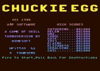 Cкриншот Chuckie Egg, изображение № 747808 - RAWG