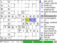 Cкриншот Compact Crossword, изображение № 1490880 - RAWG