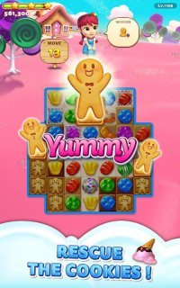 Cкриншот Sweet Road: Cookie Rescue Free Match 3 Puzzle Game, изображение № 1561080 - RAWG