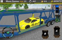 Cкриншот 3D Car transport trailer truck, изображение № 1421479 - RAWG