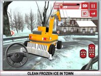 Cкриншот Snow Truck Driver Simulator 3D – Drive the big crane and clear up ice from frozen road, изображение № 917495 - RAWG