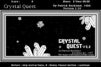 Cкриншот Crystal Quest (1987), изображение № 751250 - RAWG