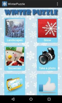 Cкриншот Winter Puzzle Free, изображение № 1459775 - RAWG