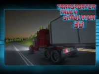 Cкриншот Transporter Truck Drive Simulator 3D, изображение № 1705179 - RAWG