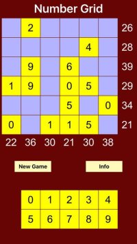 Cкриншот NumberGrid, изображение № 1639223 - RAWG