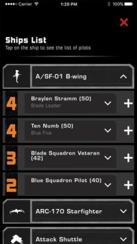 Cкриншот X-Wing Squad Builder by FFG, изображение № 2059440 - RAWG