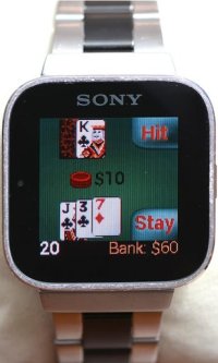 Cкриншот Blackjack for SmartWatch, изображение № 1350359 - RAWG