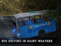 Cкриншот Off Road Police Bus Driving - Transport Cops with Protocol in Extreme Weather Conditions, изображение № 976927 - RAWG