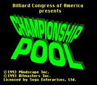 Cкриншот Championship Pool, изображение № 735035 - RAWG