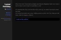 Cкриншот Lunar Holiday, изображение № 1209697 - RAWG