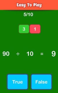 Cкриншот Math Games, Learn Add, Subtract, Multiply & Divide, изображение № 1425362 - RAWG