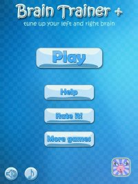 Cкриншот Brain Trainer Plus: Tune Up Your Left Right Brain, изображение № 2036078 - RAWG