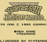 Cкриншот Teenage Mutant Ninja Turtles III: Radical Rescue, изображение № 752138 - RAWG