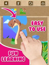 Cкриншот Dinosaur Jigsaw Puzzles - Kids Games for Toddlers, изображение № 1613796 - RAWG