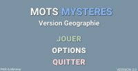Cкриншот Mots Mystère! (Version Géographie), изображение № 1810972 - RAWG