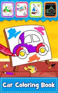 Cкриншот Cars Coloring Book for Kids - Doodle, Paint & Draw, изображение № 1426118 - RAWG
